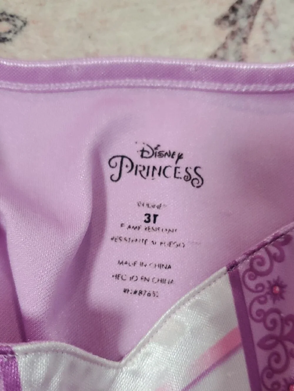 Disney Tangled Lavender Purple Princess Nightgown - Picture 2 of 3